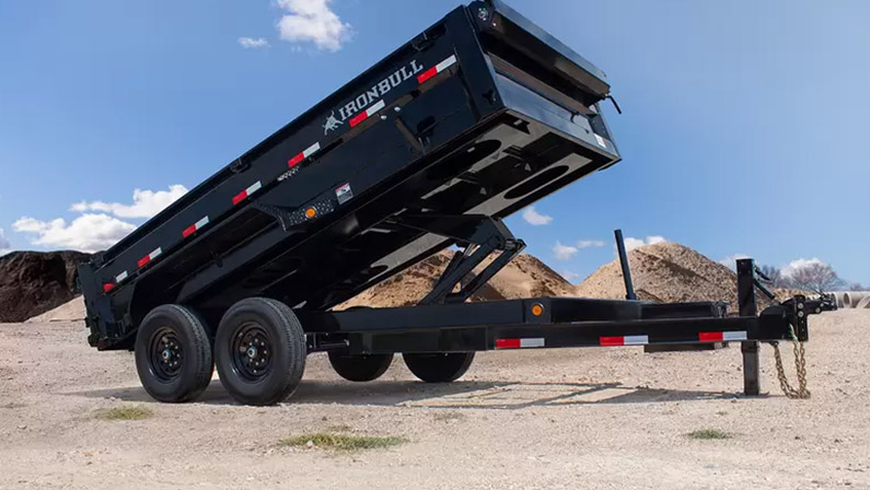 Components of a Roll Off Dump Trailer