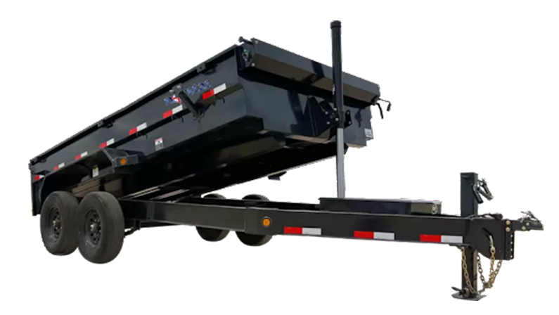 14,000 lb GVWR Tandem Axle Dump Trailer